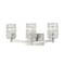 Z-Lite Aubrey 3 Light Vanity, Brushed Nickel & Clear 1931-3V-BN - alternate 1